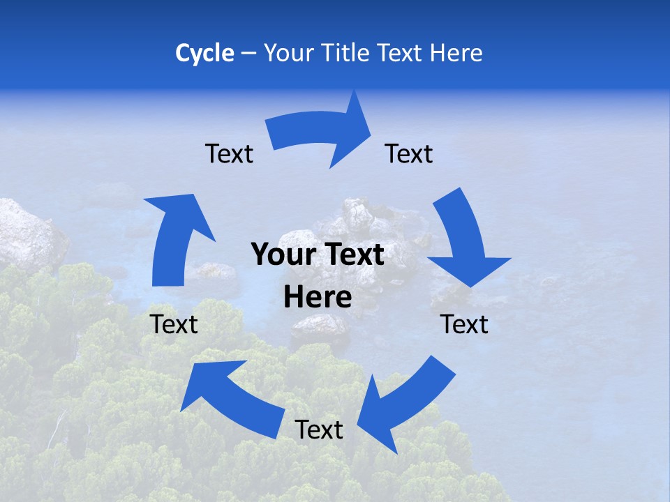 Calm Relaxation Summer PowerPoint Template