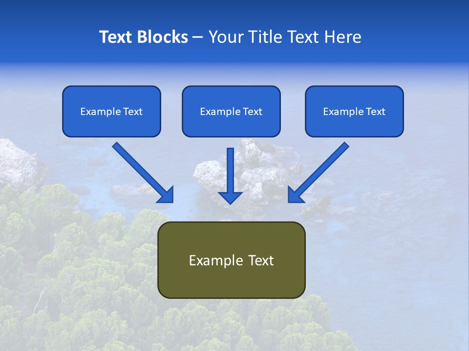 Calm Relaxation Summer PowerPoint Template