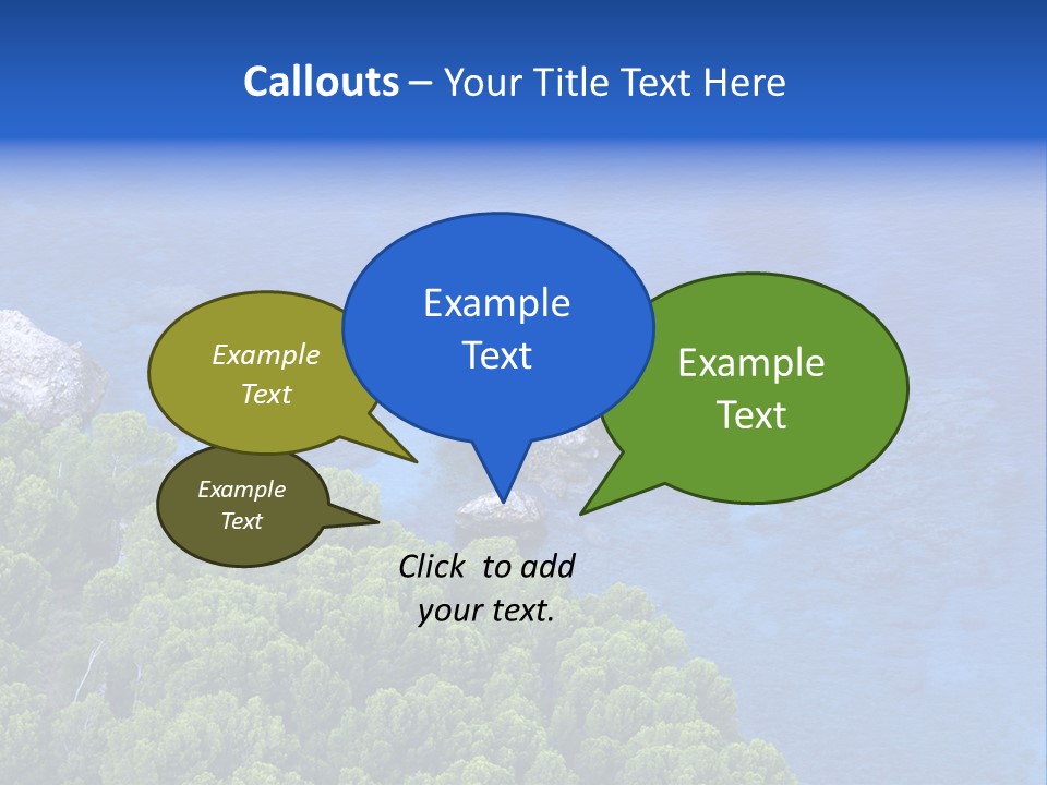 Calm Relaxation Summer PowerPoint Template