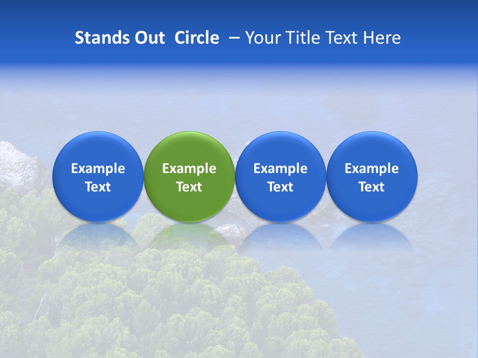 Calm Relaxation Summer PowerPoint Template