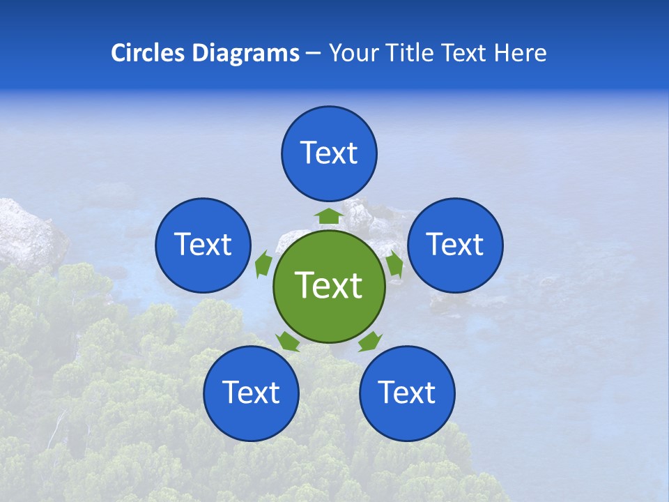 Calm Relaxation Summer PowerPoint Template