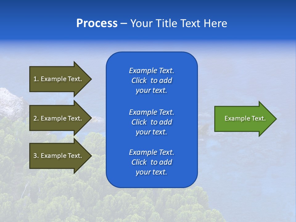 Calm Relaxation Summer PowerPoint Template