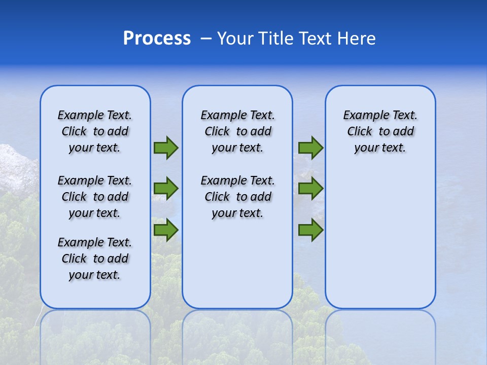 Calm Relaxation Summer PowerPoint Template