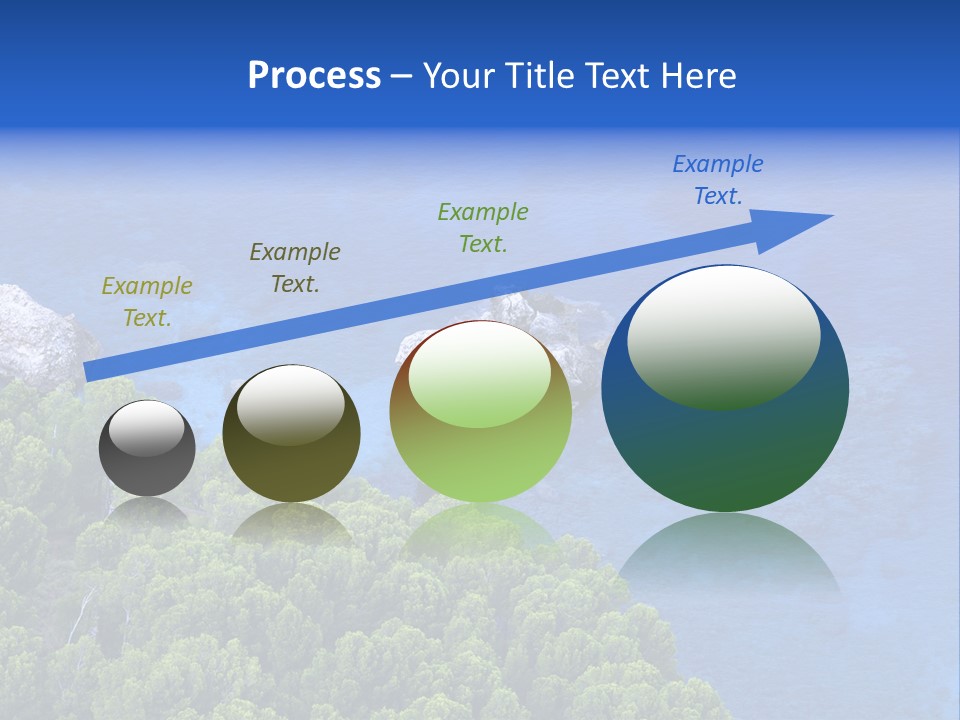 Calm Relaxation Summer PowerPoint Template