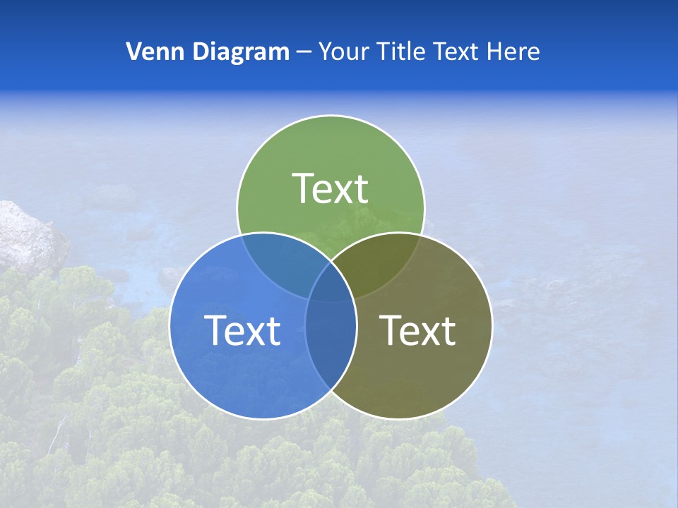 Calm Relaxation Summer PowerPoint Template