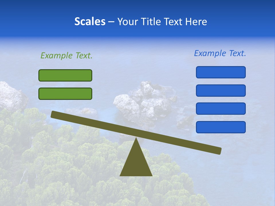 Calm Relaxation Summer PowerPoint Template