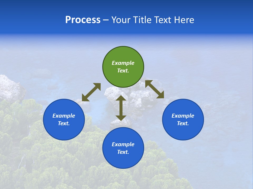 Calm Relaxation Summer PowerPoint Template