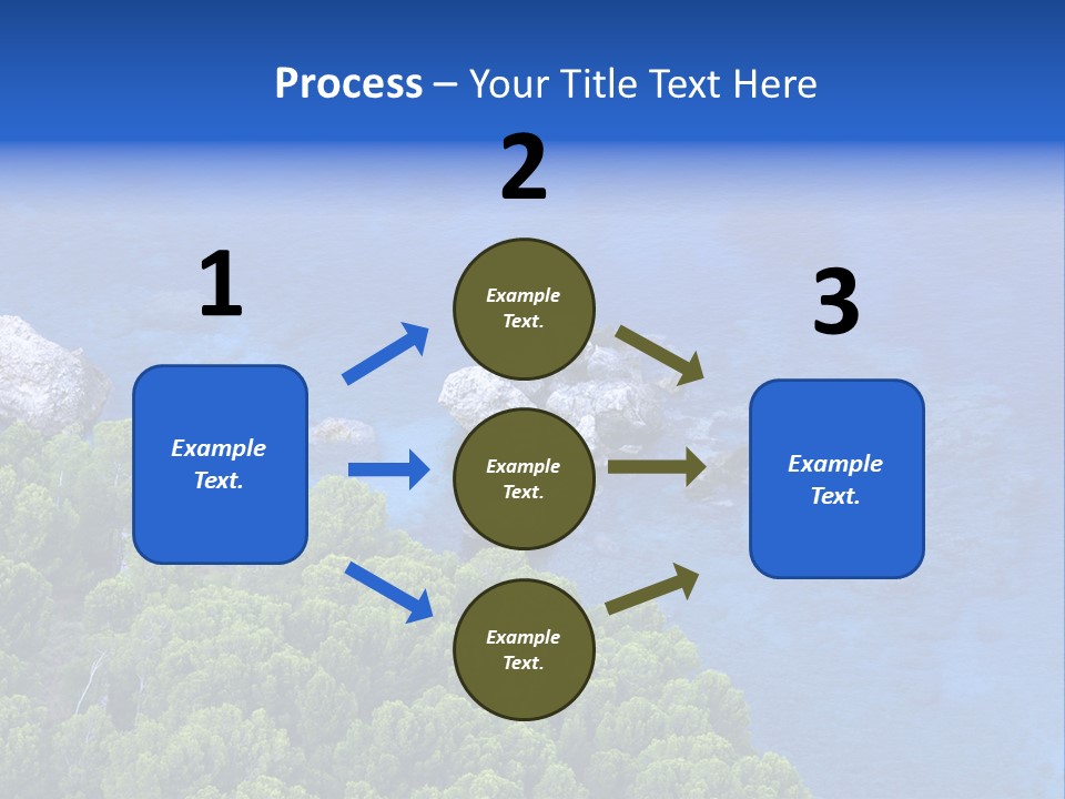 Calm Relaxation Summer PowerPoint Template
