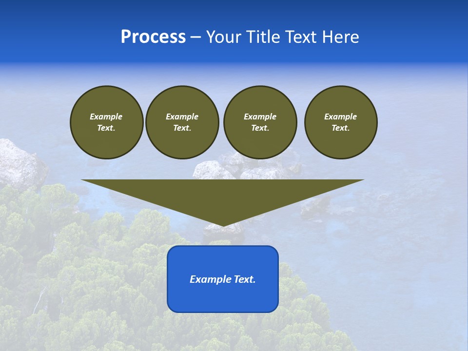 Calm Relaxation Summer PowerPoint Template