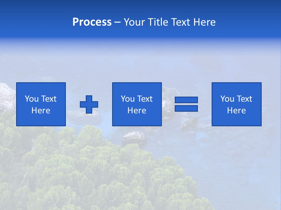Calm Relaxation Summer PowerPoint Template