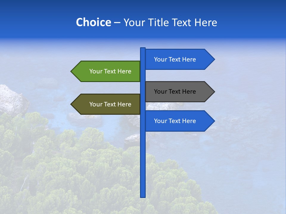 Calm Relaxation Summer PowerPoint Template