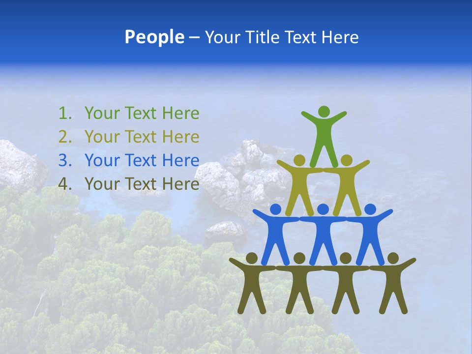 Calm Relaxation Summer PowerPoint Template