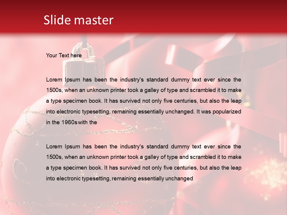 Happy Tradition Design PowerPoint Template