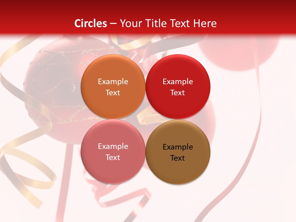 Balls Shine Seasons PowerPoint Template