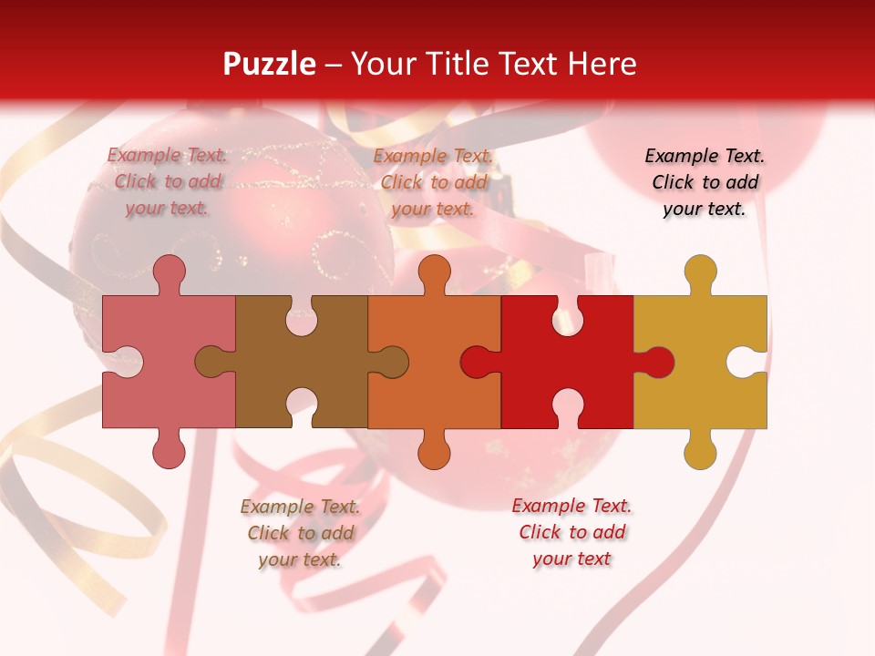 Balls Shine Seasons PowerPoint Template