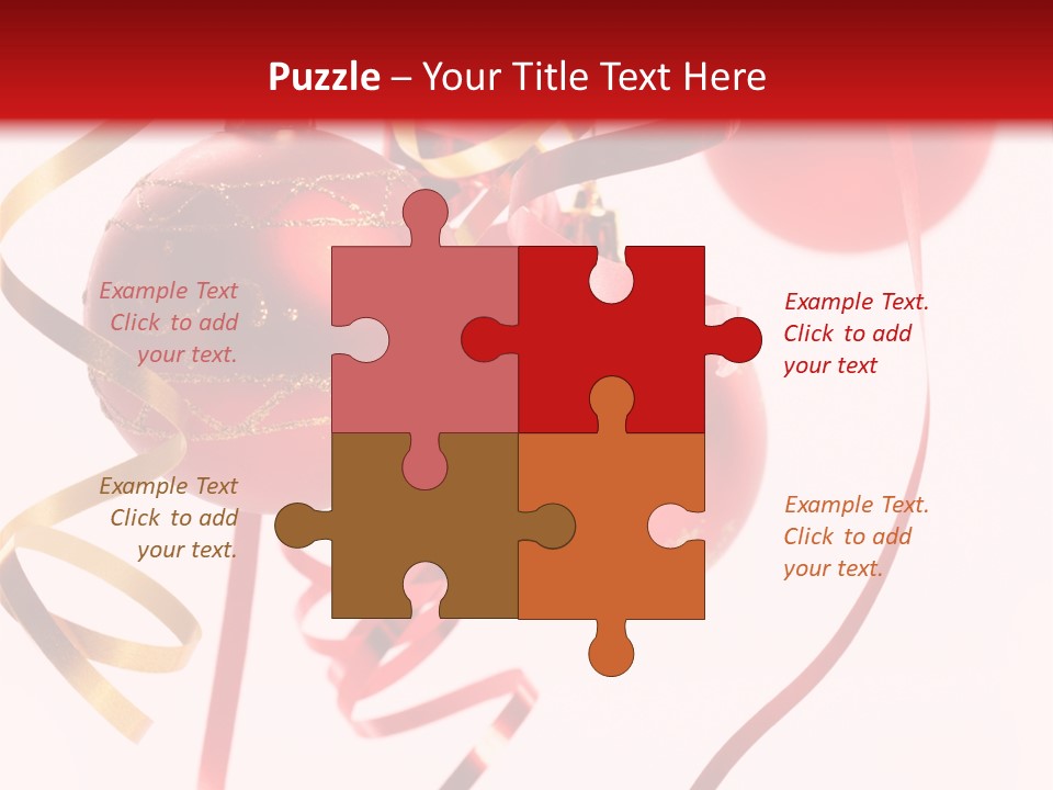 Balls Shine Seasons PowerPoint Template