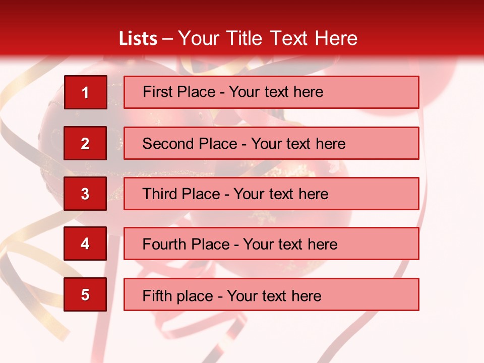 Balls Shine Seasons PowerPoint Template