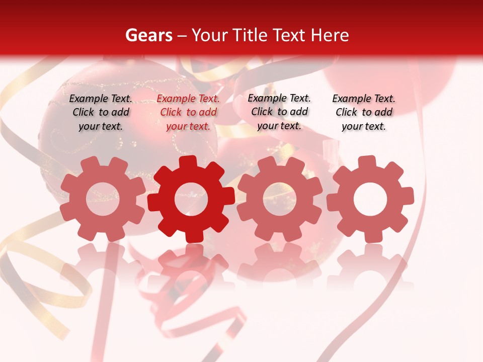 Balls Shine Seasons PowerPoint Template