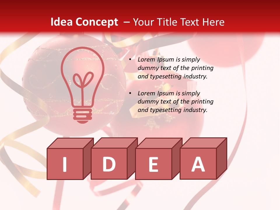 Balls Shine Seasons PowerPoint Template