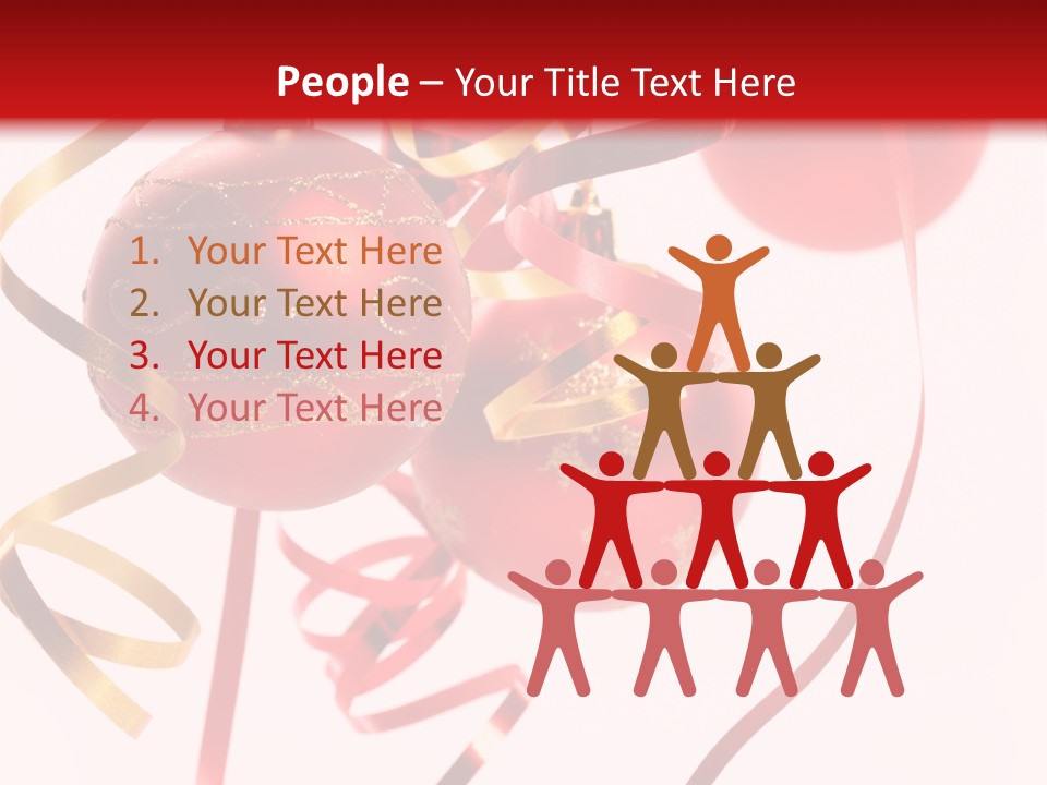 Balls Shine Seasons PowerPoint Template