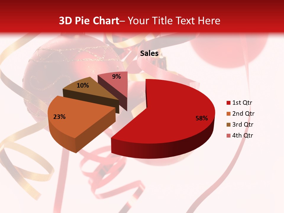 Balls Shine Seasons PowerPoint Template