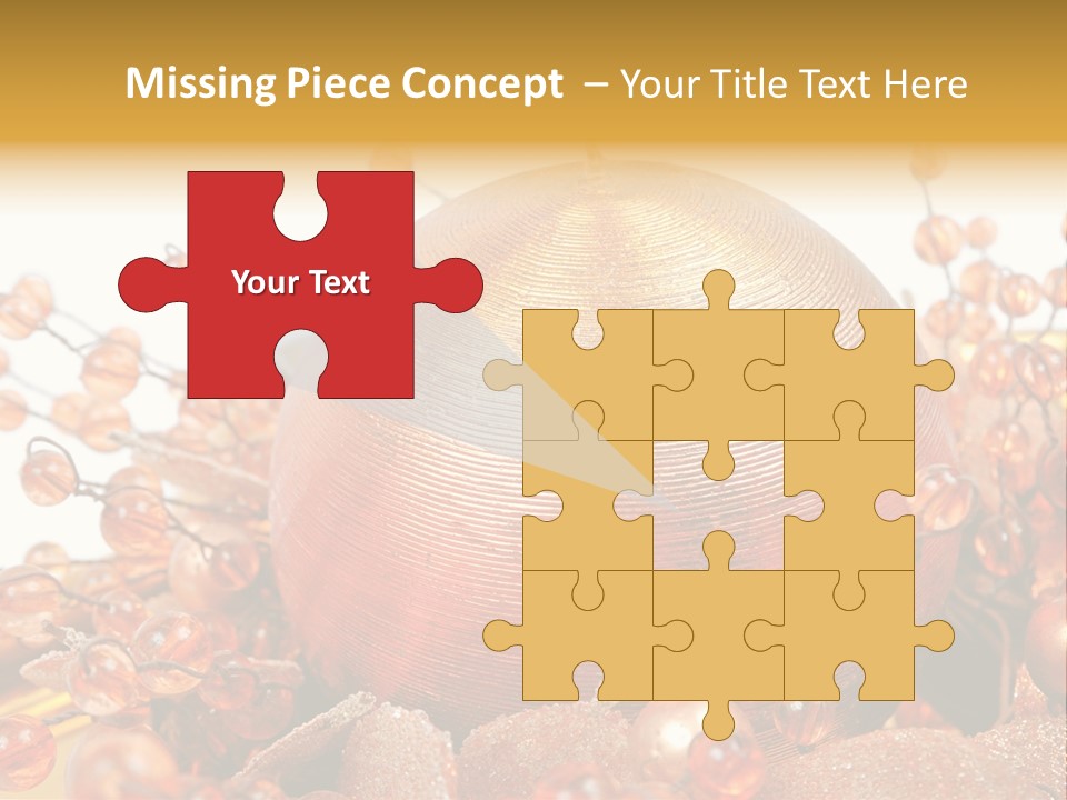 Xmas Holiday Celebration PowerPoint Template