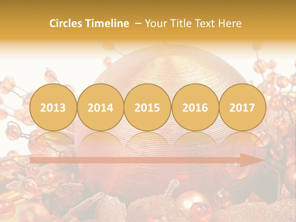 Xmas Holiday Celebration PowerPoint Template