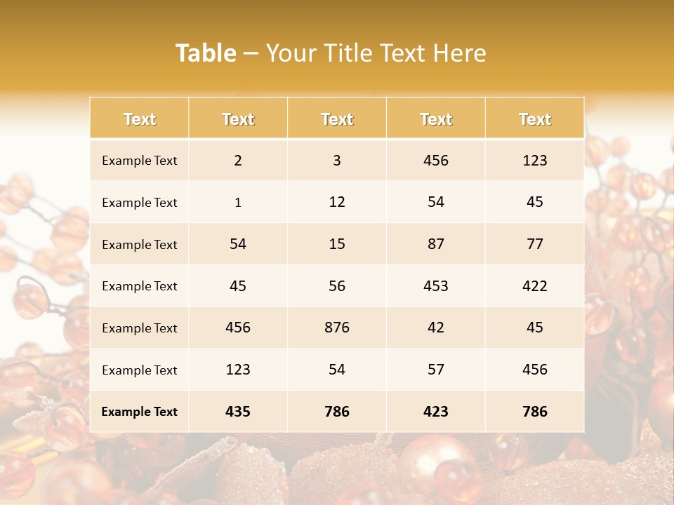 Xmas Holiday Celebration PowerPoint Template