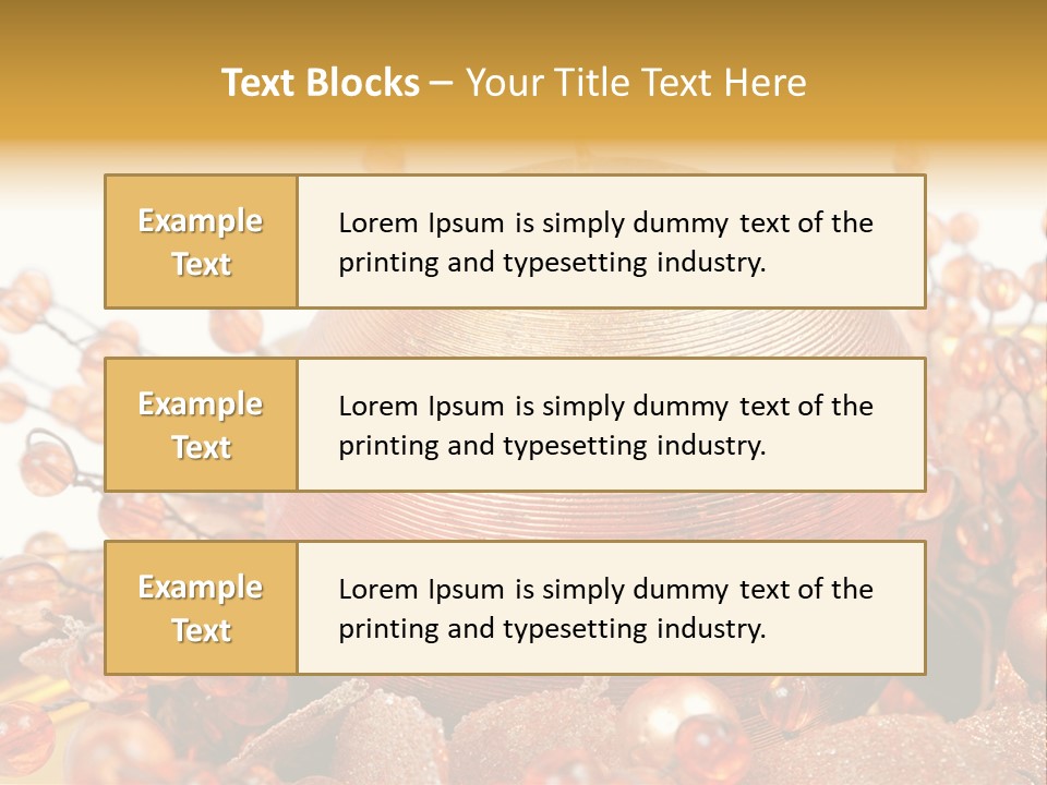 Xmas Holiday Celebration PowerPoint Template