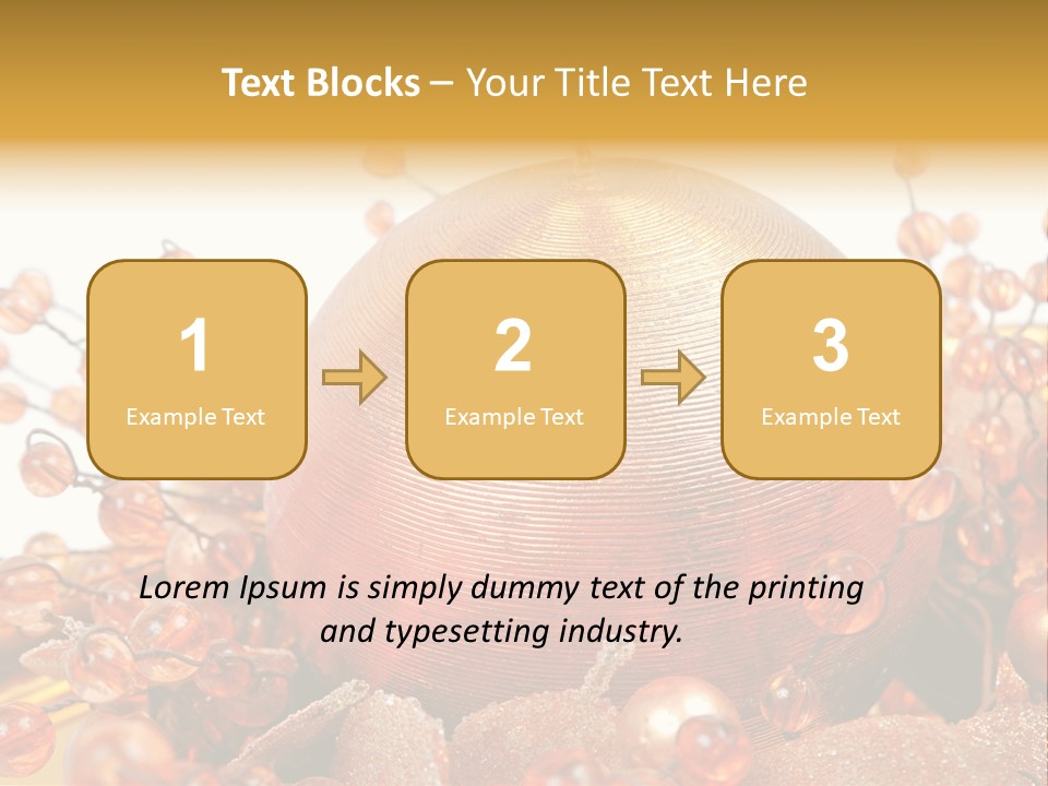 Xmas Holiday Celebration PowerPoint Template