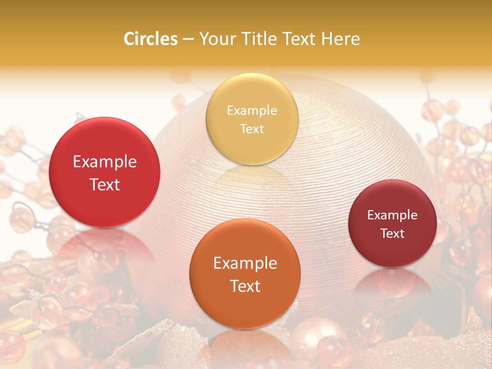 Xmas Holiday Celebration PowerPoint Template