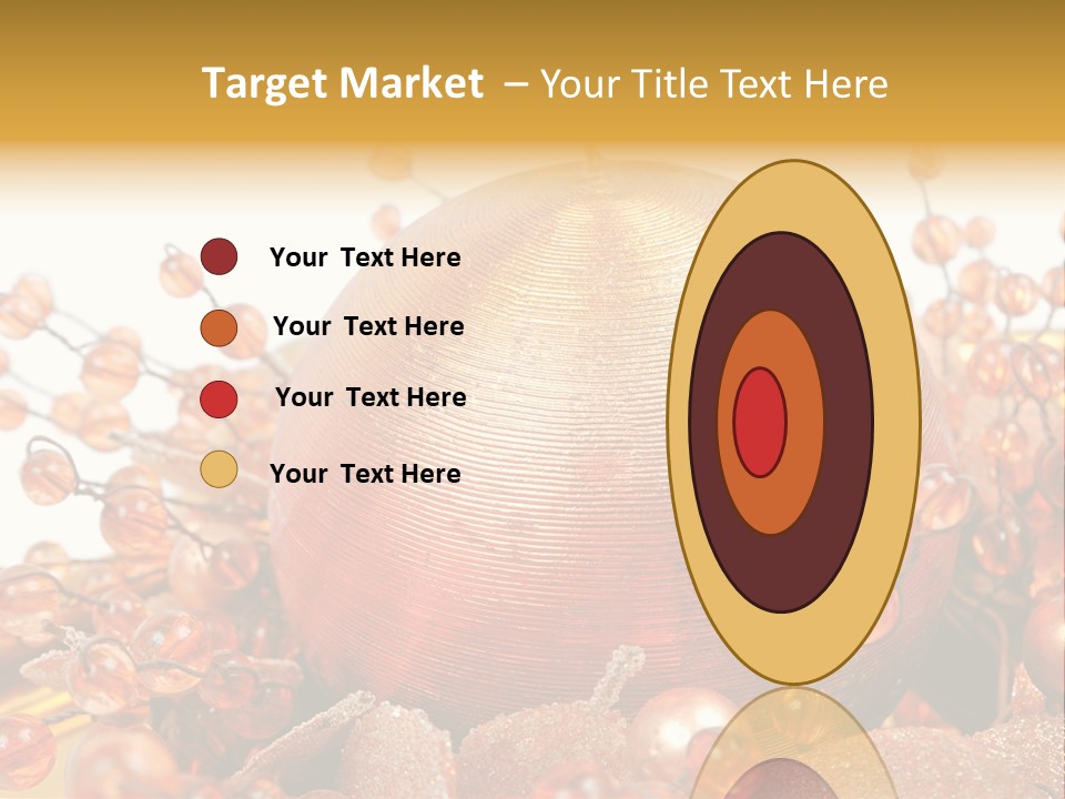 Xmas Holiday Celebration PowerPoint Template