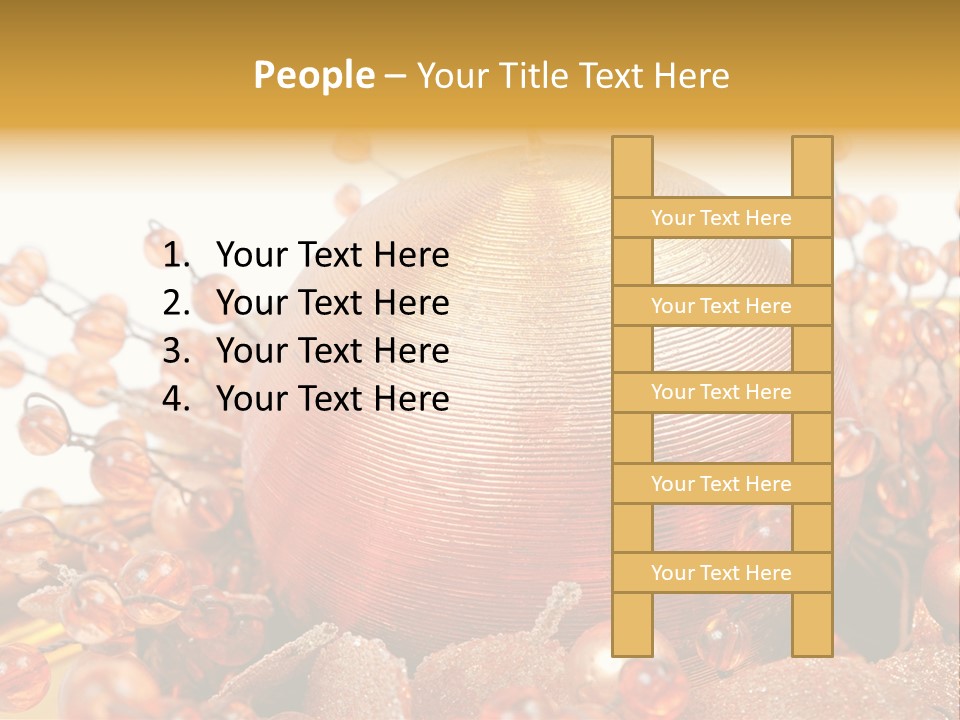 Xmas Holiday Celebration PowerPoint Template