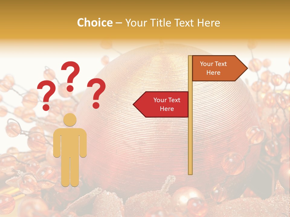 Xmas Holiday Celebration PowerPoint Template