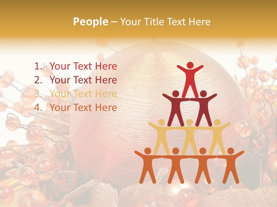 Xmas Holiday Celebration PowerPoint Template