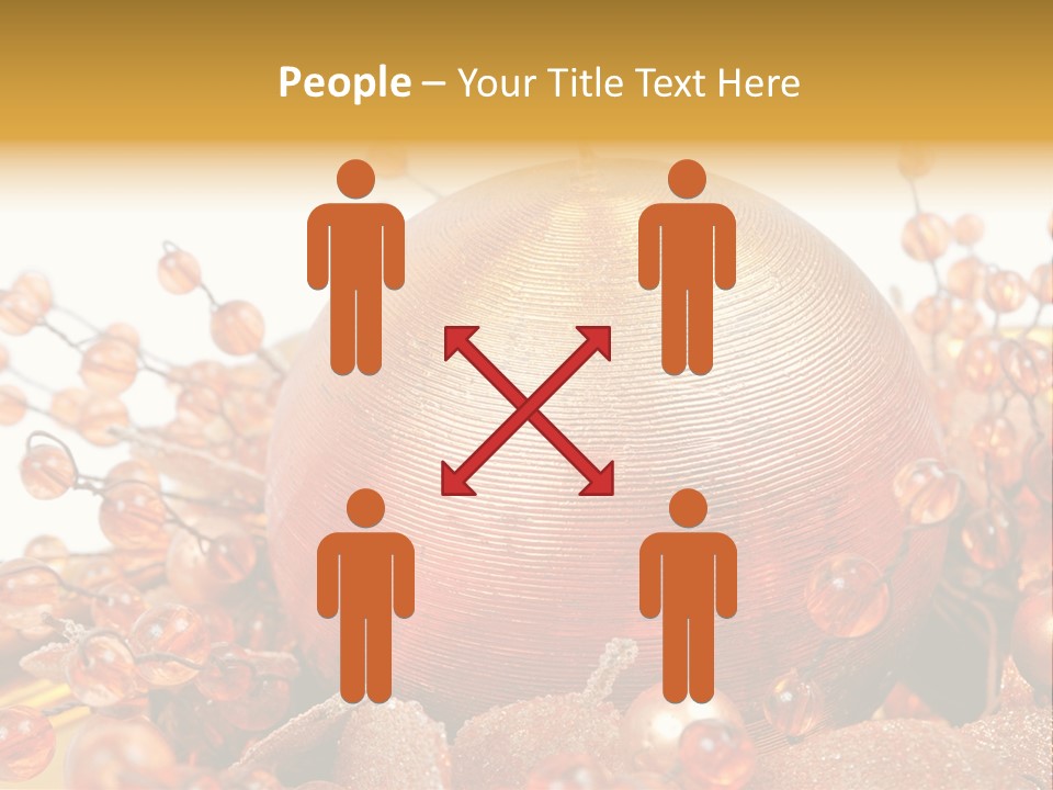 Xmas Holiday Celebration PowerPoint Template