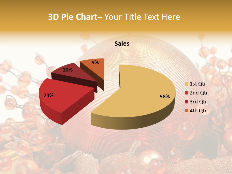 Xmas Holiday Celebration PowerPoint Template