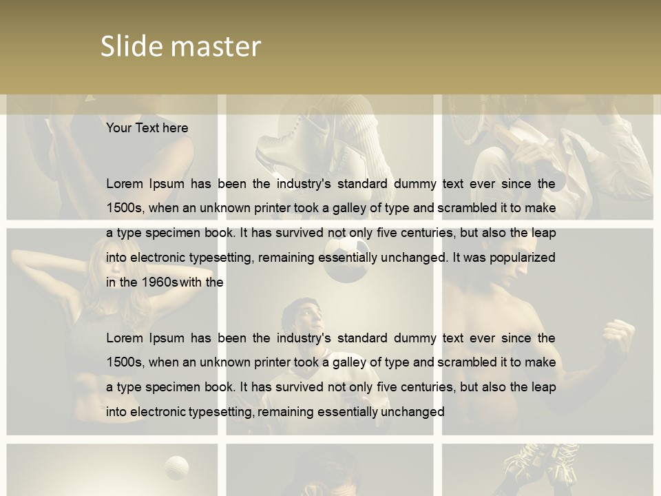 Activity Calorie PowerPoint Template