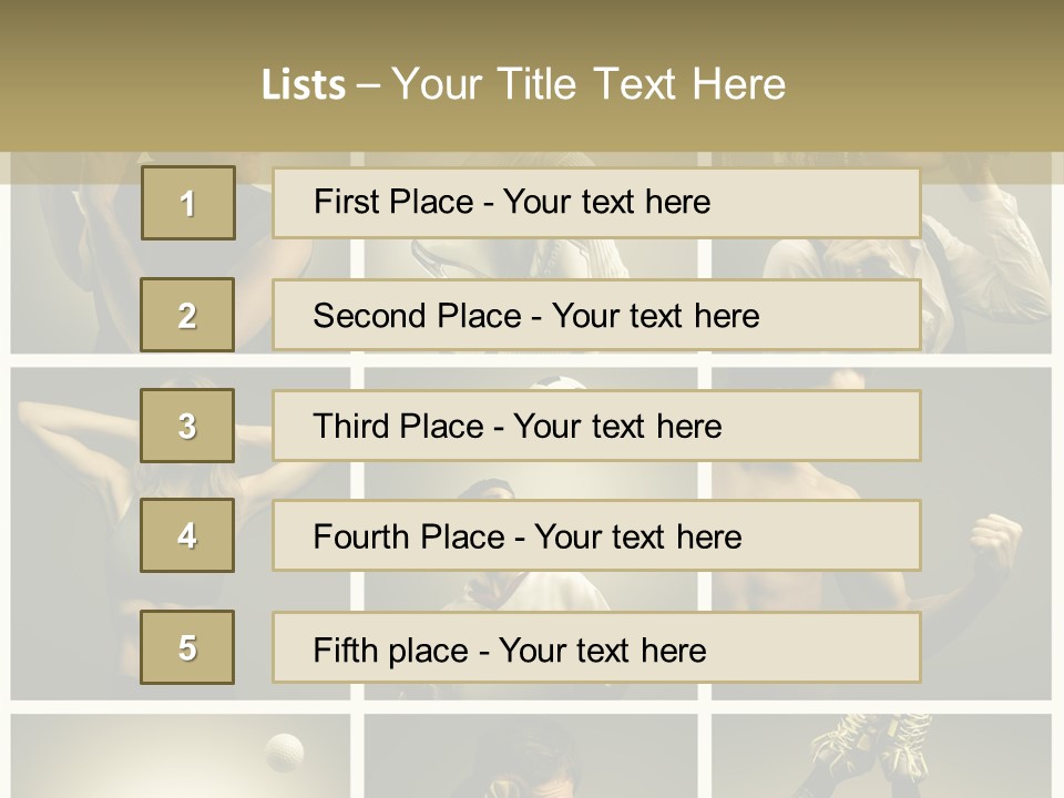 Activity Calorie PowerPoint Template