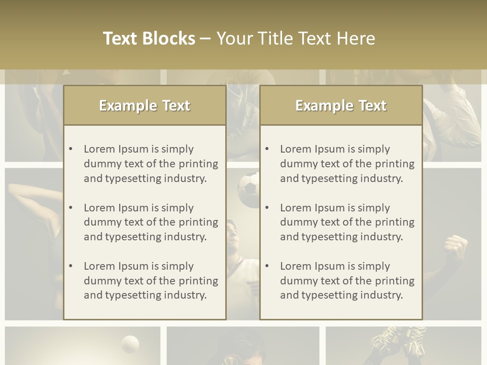 Activity Calorie PowerPoint Template