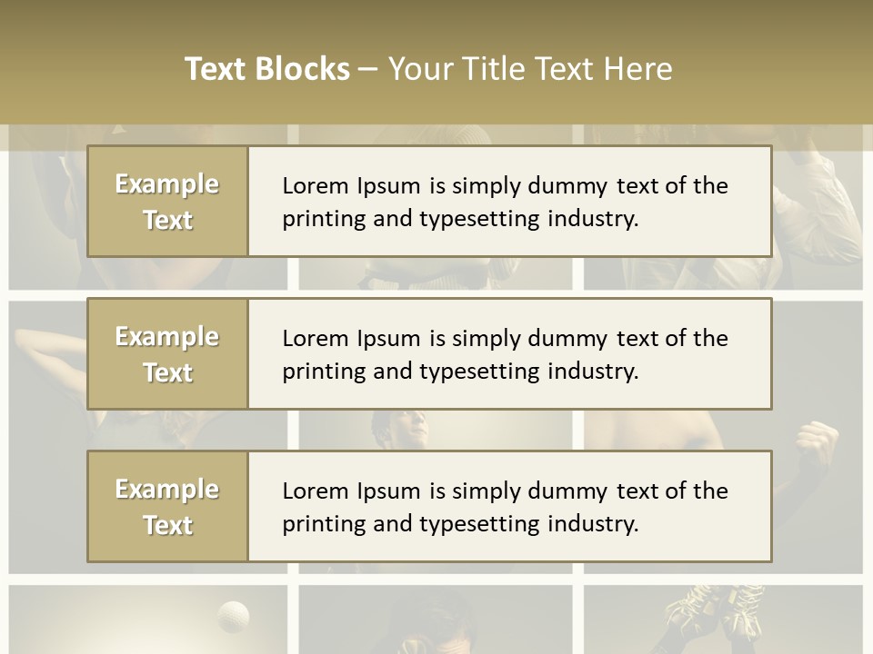 Activity Calorie PowerPoint Template
