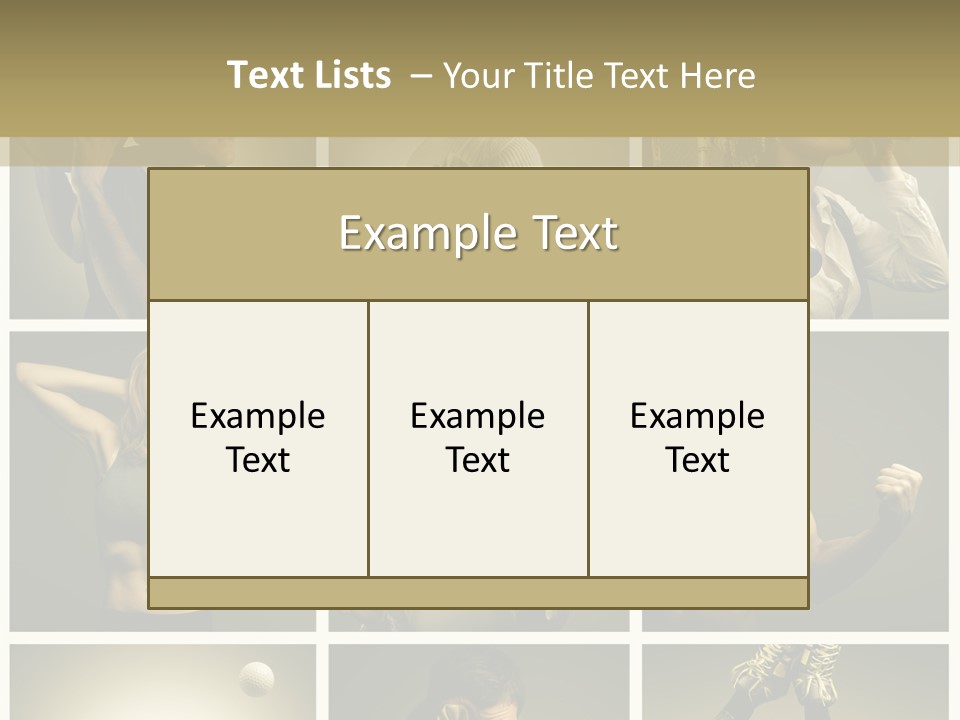 Activity Calorie PowerPoint Template