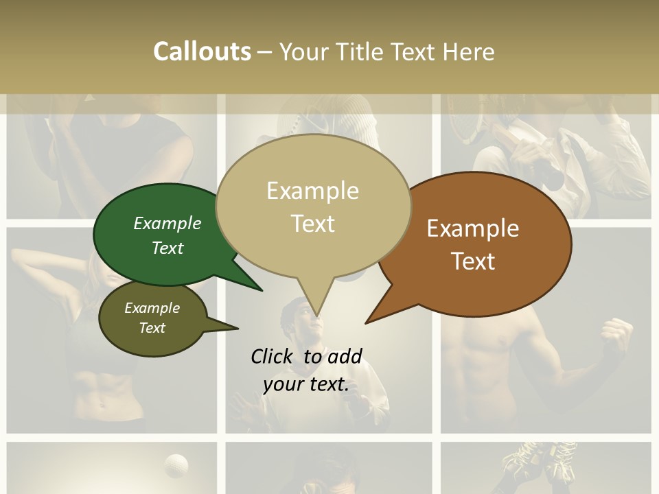 Activity Calorie PowerPoint Template
