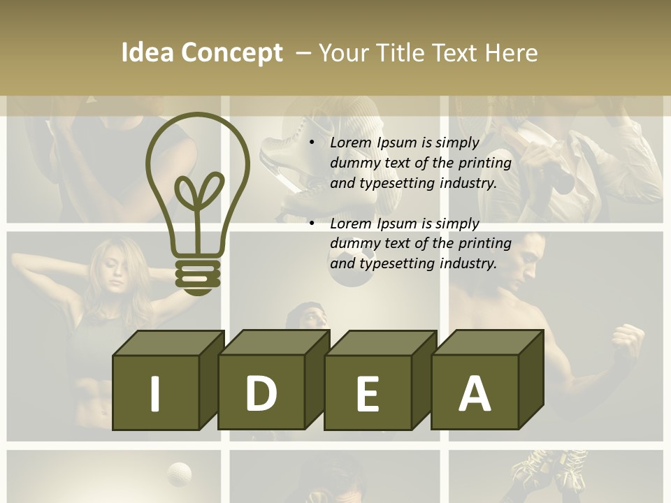 Activity Calorie PowerPoint Template