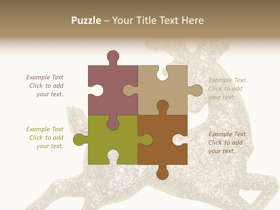 Meeting Figure Communication PowerPoint Template