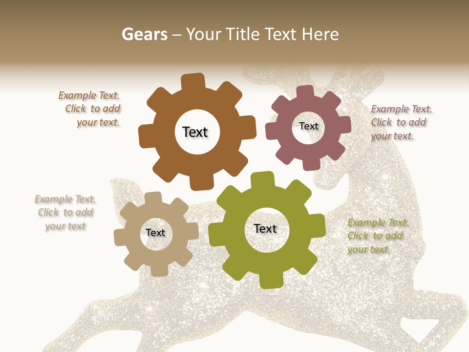 Meeting Figure Communication PowerPoint Template