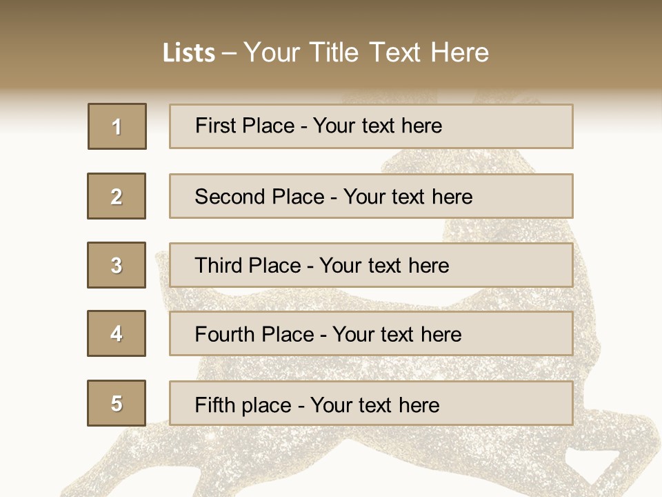 Meeting Figure Communication PowerPoint Template