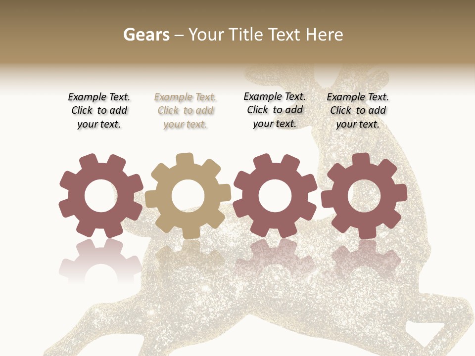 Meeting Figure Communication PowerPoint Template