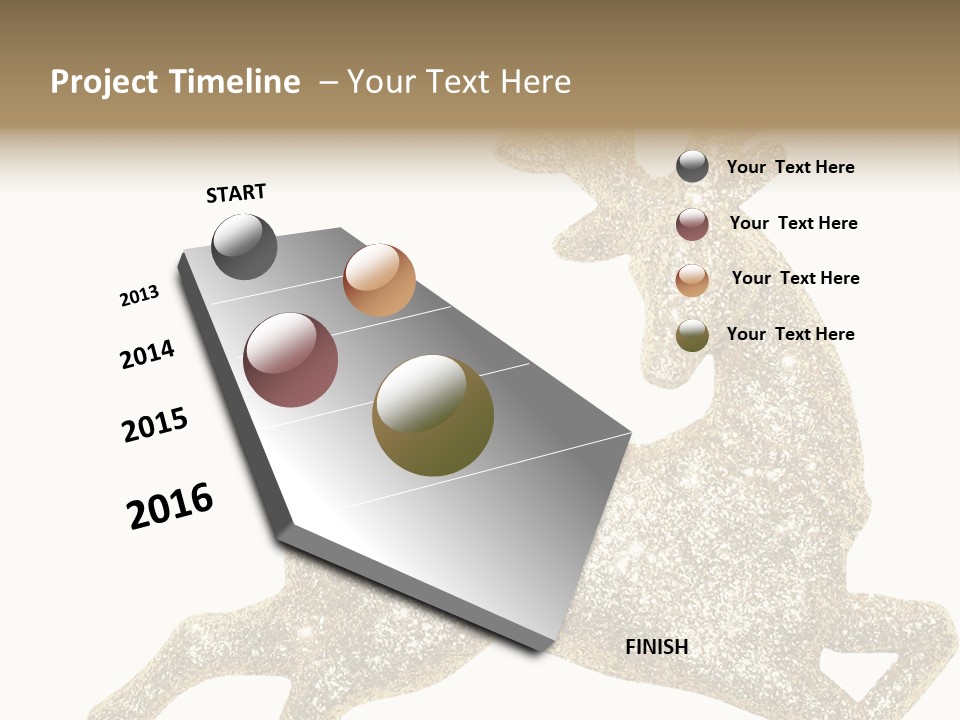 Meeting Figure Communication PowerPoint Template