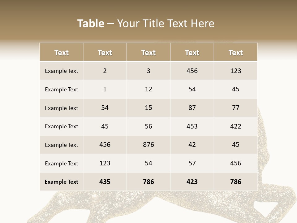 Meeting Figure Communication PowerPoint Template